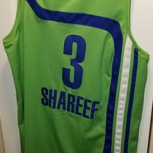 Rare Lime green and blue Atlanta jersey